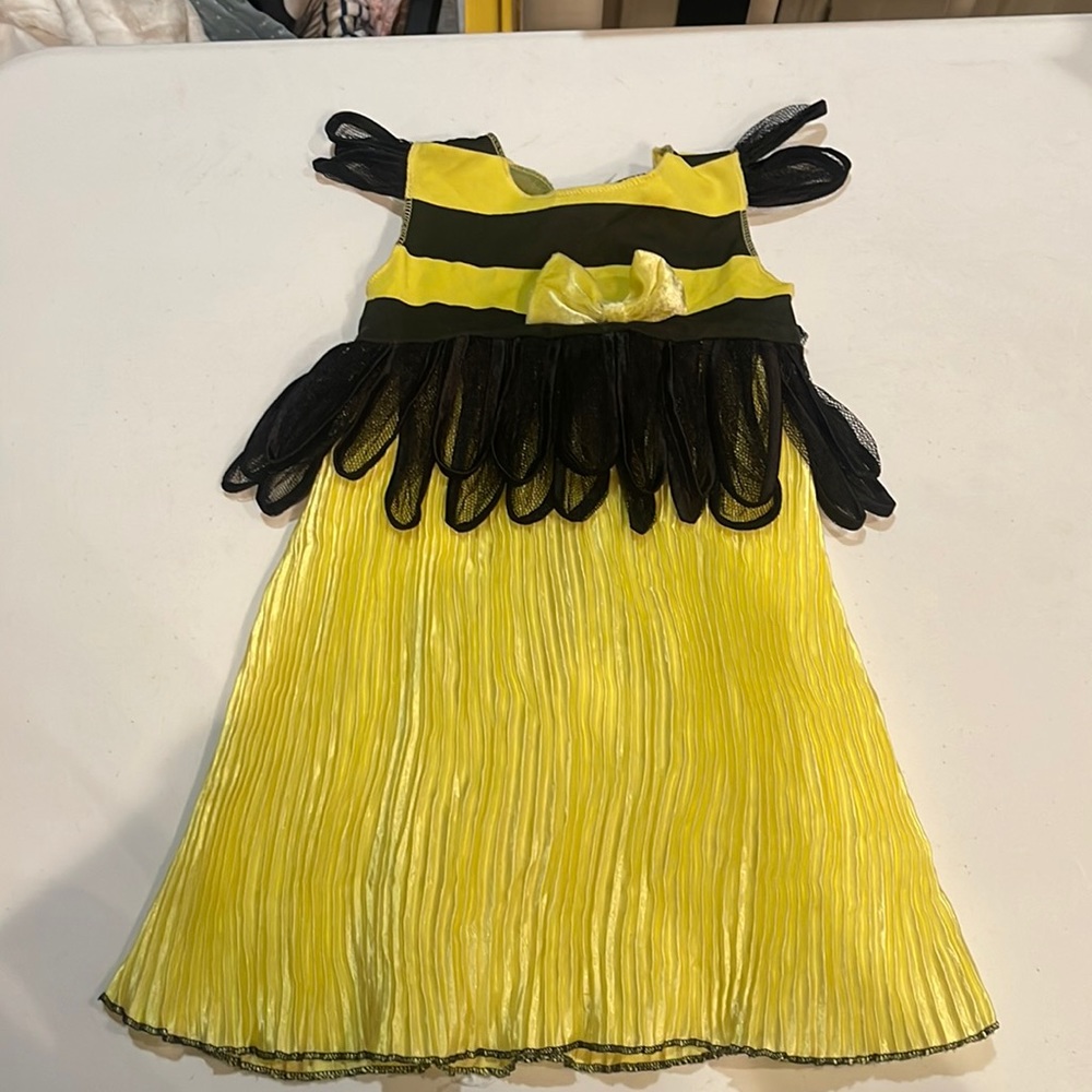 Living Fiction brand Bumblebee costume size 2-4T
